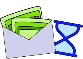 Time and money illustration